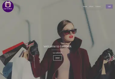 Screenshot of giftoria.ge