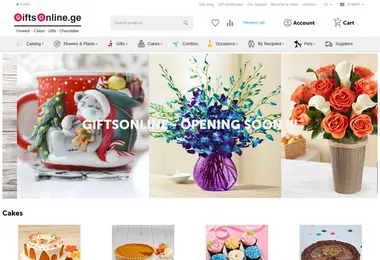 Screenshot of giftsonline.ge