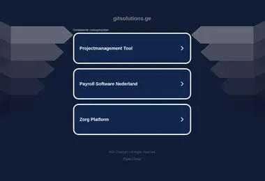 Скриншот gitsolutions.ge