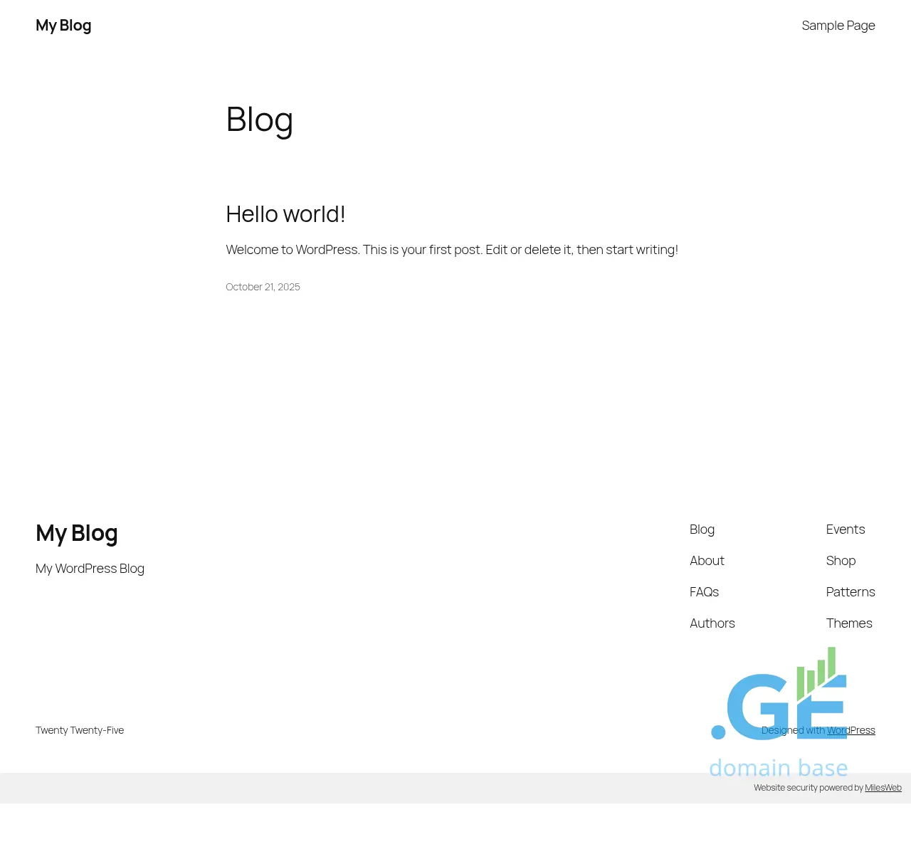 Screenshot of the site gkrealestate.ge