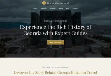 Screenshot of gktravel.ge
