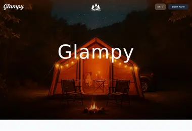 Скриншот glampy.ge