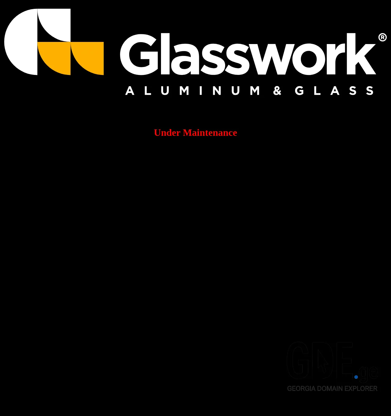 Screenshot of the site glasswork.ge at 2025-12-02