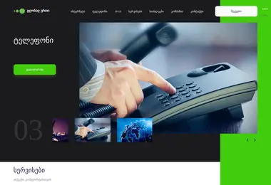 Screenshot of global-erty.ge