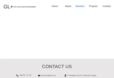 Screenshot of glplus.ge