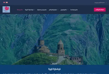 Screenshot of gmwa.org.ge