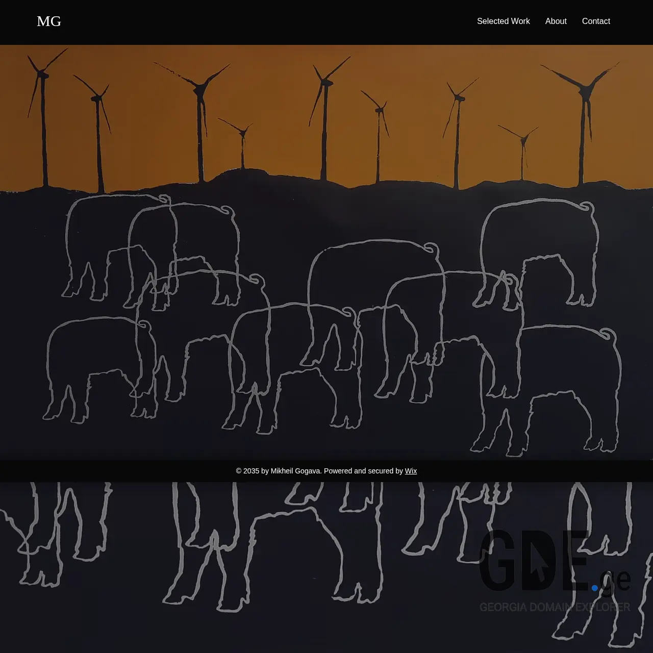 Screenshot of the site gogava.ge at 2025-12-10