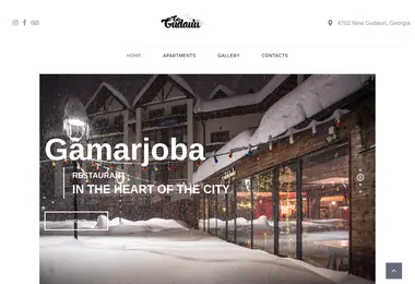 Screenshot of gogudauri.ge