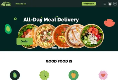 good-food.ge-ის ეკრანის სურათი