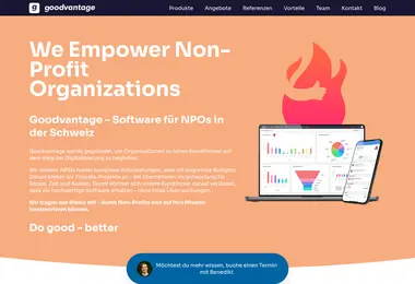 Screenshot of goodvanta.ge