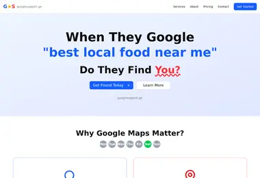 Screenshot of googlesupport.ge
