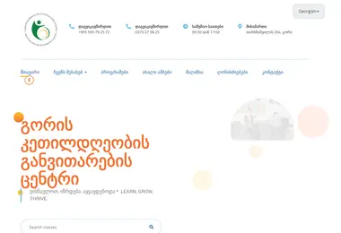 goriwdc.ge-ის ეკრანის სურათი