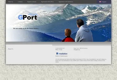 Скриншот gport.ge