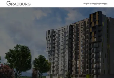 Screenshot of gradburg.ge