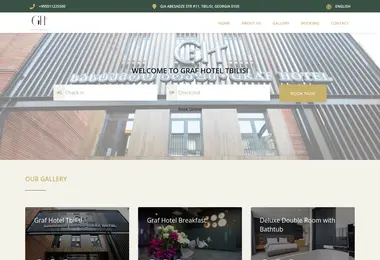 Screenshot of grafhotel.ge