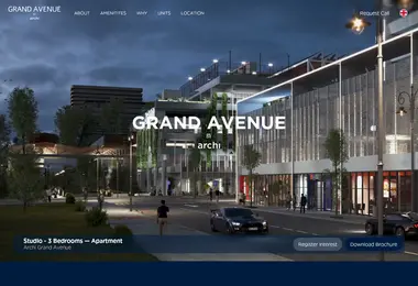 Скриншот grandavenue.ge