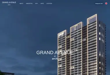 Screenshot of grandavenue.ge