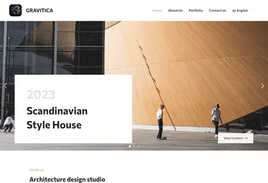 Screenshot of gravitica.ge