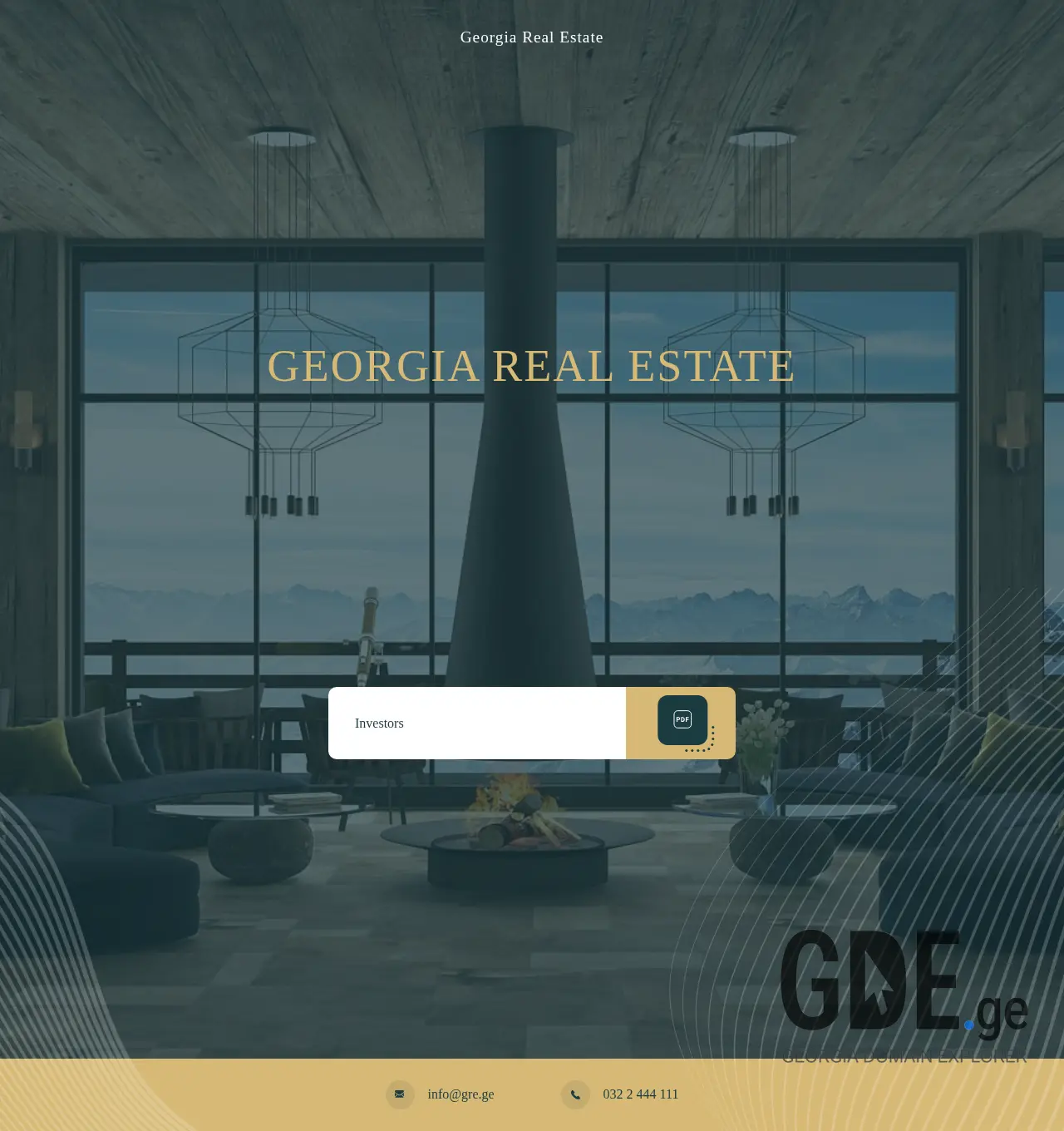 Screenshot of the site gre.ge at 2025-11-30