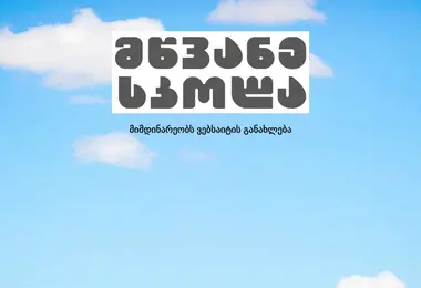 Скриншот greenschool.edu.ge