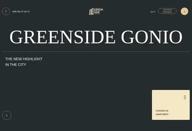 Screenshot of greenside.ge