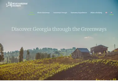 Screenshot of greenways.ge