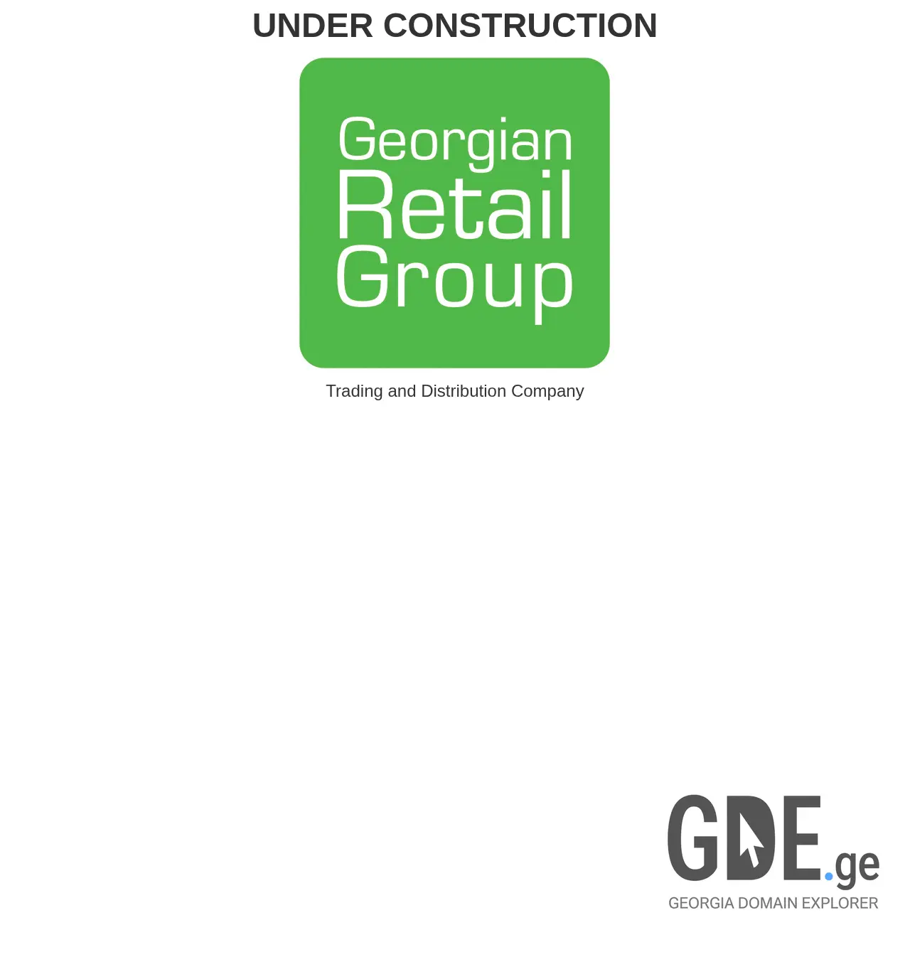 Screenshot of the site grg.com.ge at 2025-11-30