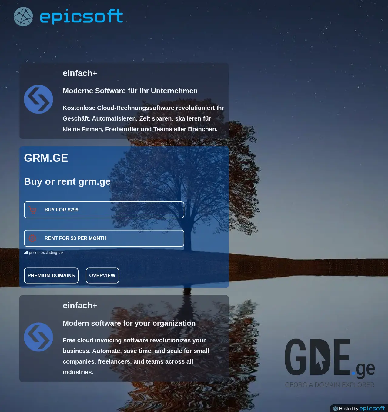 Screenshot of the site grm.ge at 2025-11-30