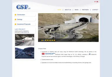 Screenshot of gspltd.ge