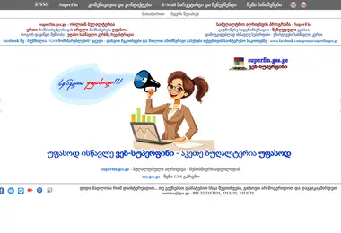 gss.ge-ის ეკრანის სურათი
