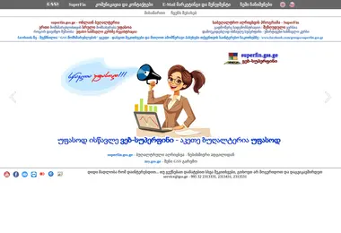 Screenshot of gss.ge