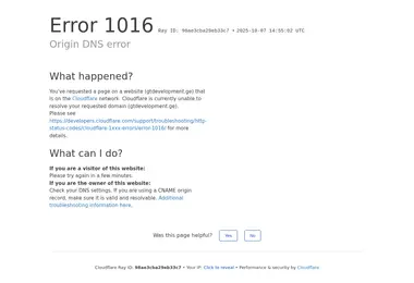 Screenshot of gtdevelopment.ge