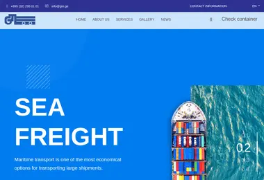 Screenshot of gte.ge