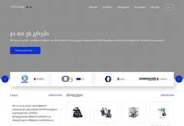 Screenshot of gts-group.ge