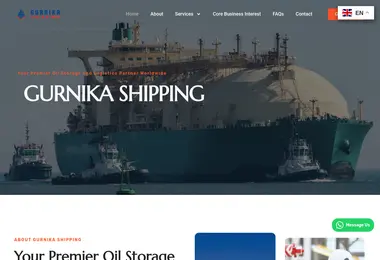 gurnikashipping.ge-ის ეკრანის სურათი