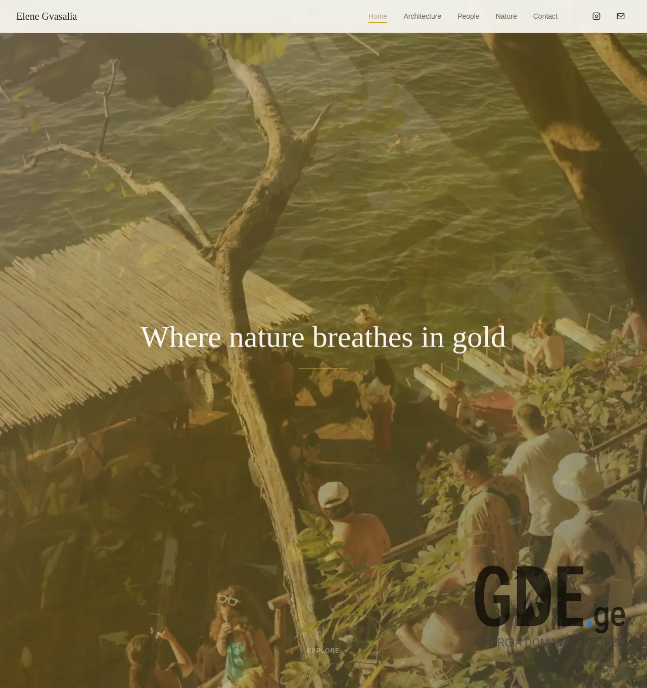 Screenshot of the site gvasalia.ge at 2025-11-30