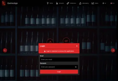 gwineapp.ge-ის ეკრანის სურათი