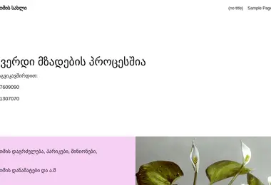 Скриншот hairhouse.ge