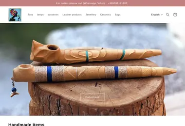 Screenshot of handmades.ge