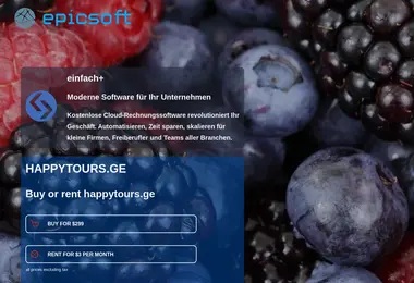 Screenshot of happytours.ge