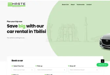 Screenshot of haste.ge