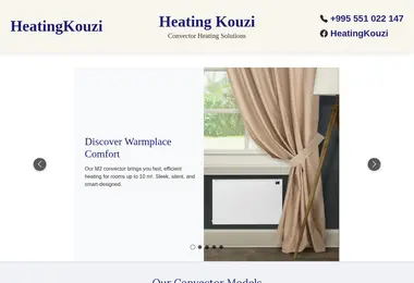 Screenshot of heatingkouzi.ge