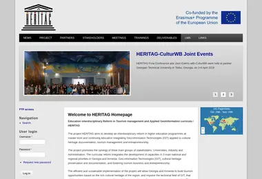 Скриншот heritag.ge