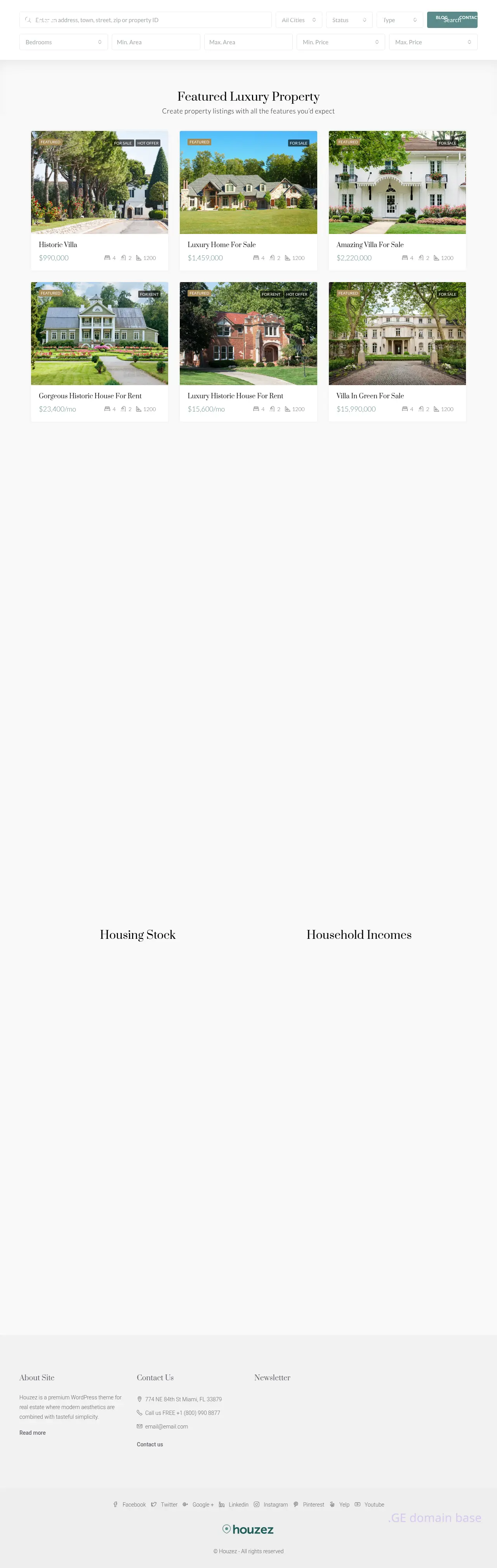 Screenshot of the site hills.ge