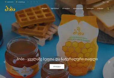 Screenshot of hoby.ge
