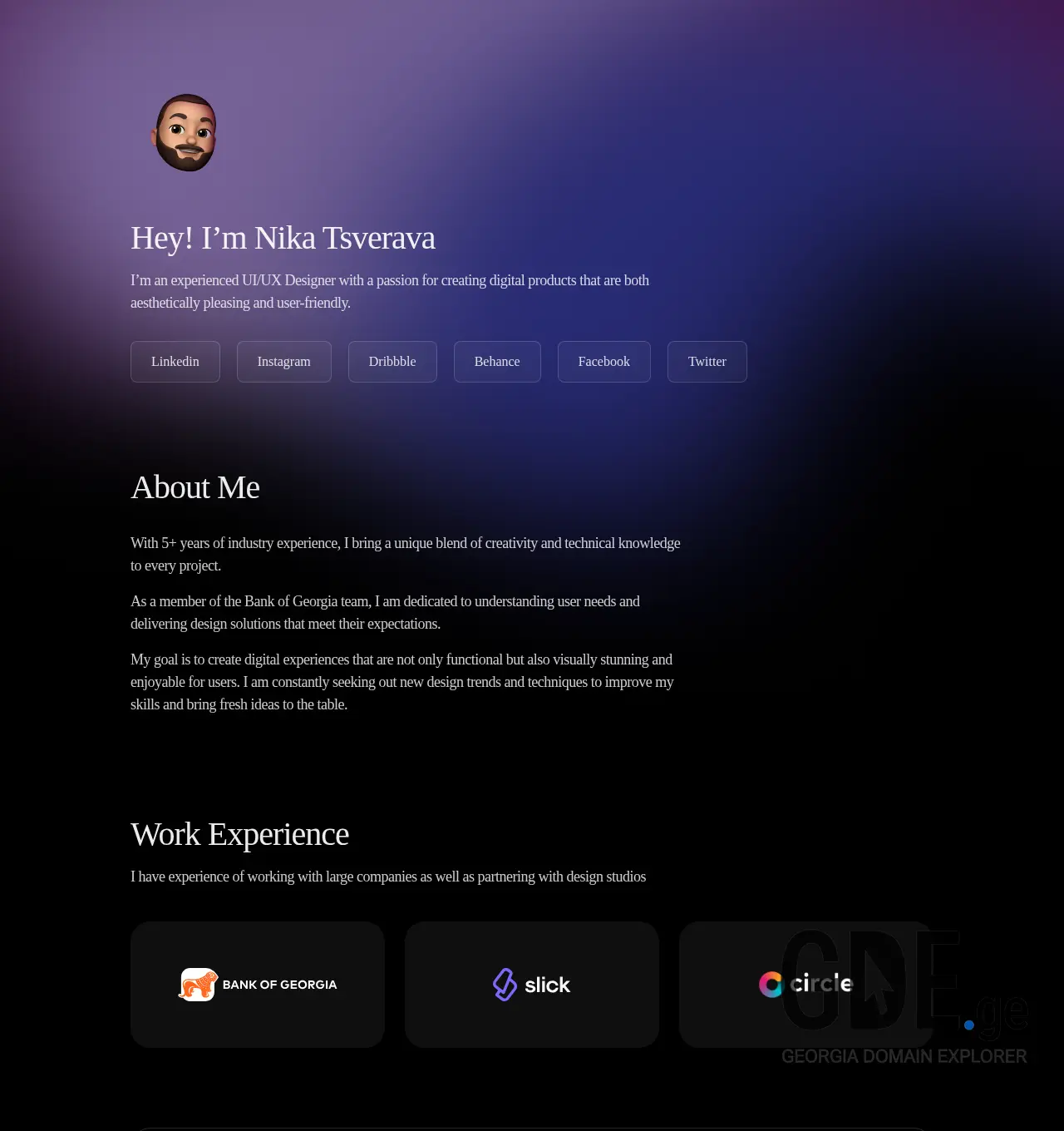 Screenshot of the site hohoho.ge at 2025-11-30