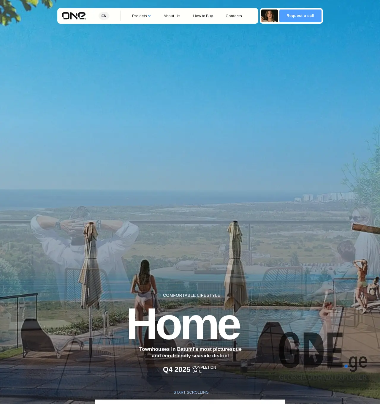 Screenshot of the site home-batumi.ge at 2025-11-30