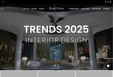 Screenshot of homevision.ge