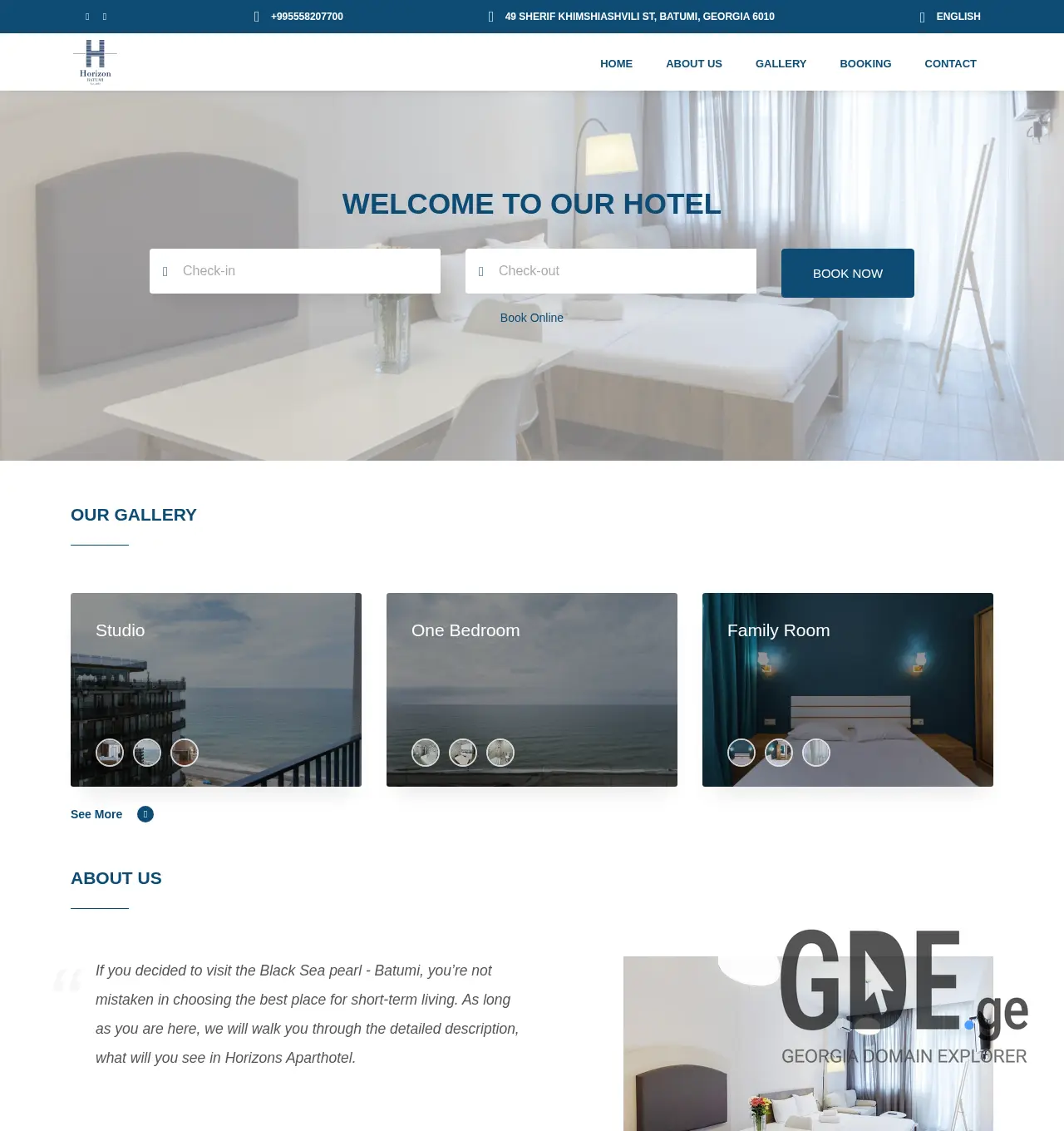 Screenshot of the site hor.ge at 2025-11-30