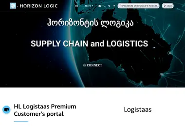 Screenshot of horizonlogic.ge